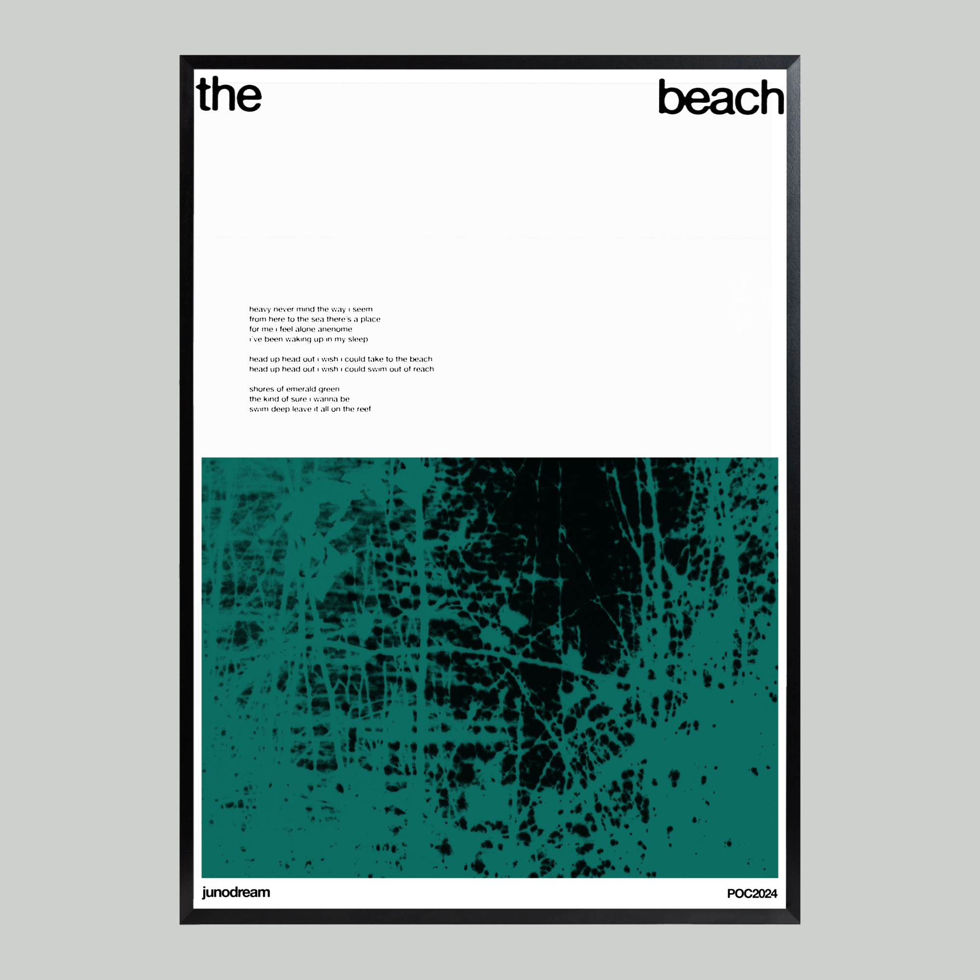 The Beach Poster